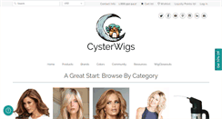 Desktop Screenshot of cysterwigs.com